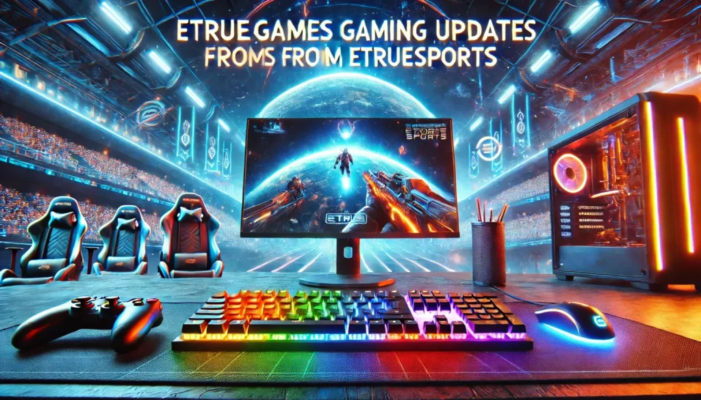 eTrueGames Gaming Updates from eTrueEsports: Revolutionizing the Gaming Industry